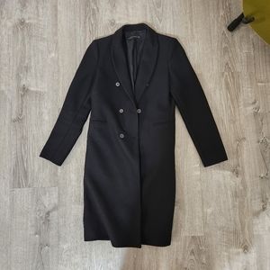 Zara Slim Black Coat